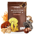 Mushroom Coffee 2000mg – Organic Instant Coffee with 6 Adaptogenic Mushrooms (Lion’s Mane & Turkey Tail), 30 Servings