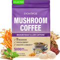 Organic Mushroom Coffee with 11 Mushrooms + 8 Adaptogens - Gluten Free, 30 Servings