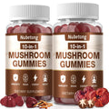 Mushroom Gummies - 10-Mushroom Complex for Adults (2 Pack) | Brain & Immunity Support