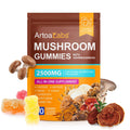Mushroom Gummies 2500mg - Reishi, Cordyceps & Lions Mane, Immune Support