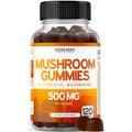 Mushroom Gummies 2500mg - 10-in-1 Focus & Brain Support | Vegan & USA Made