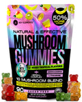 Next-Gen Mushroom Gummies with Ashwagandha & L-Theanine | 10-Mushroom Nootropic + Shilajit