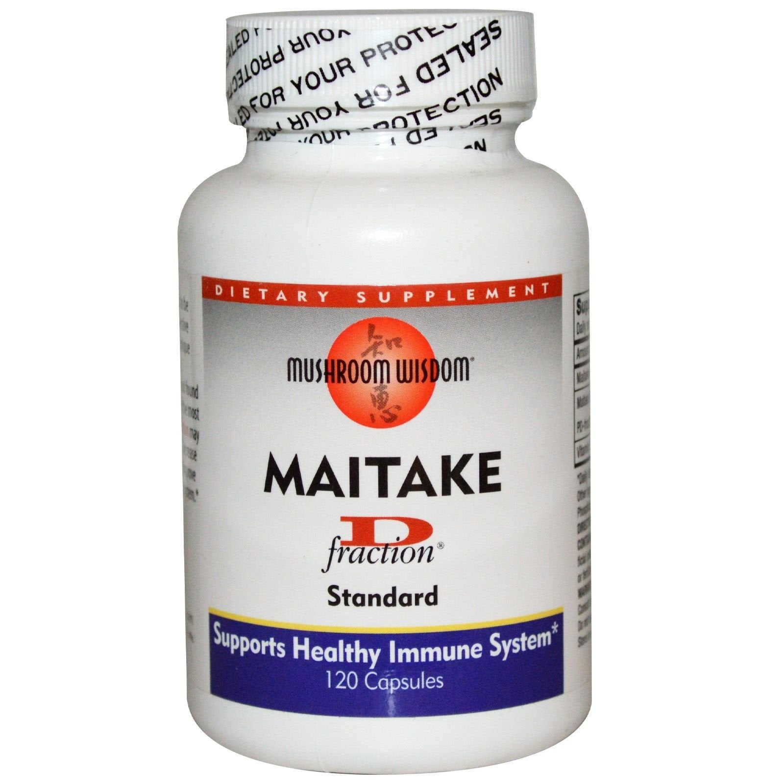 Mushroom Wisdom Maitake D-Fraction - 120 Capsules