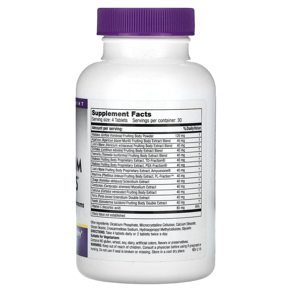 Mushroom Wisdom Mushroom Emperors - 120 Count | Health & Vitality
