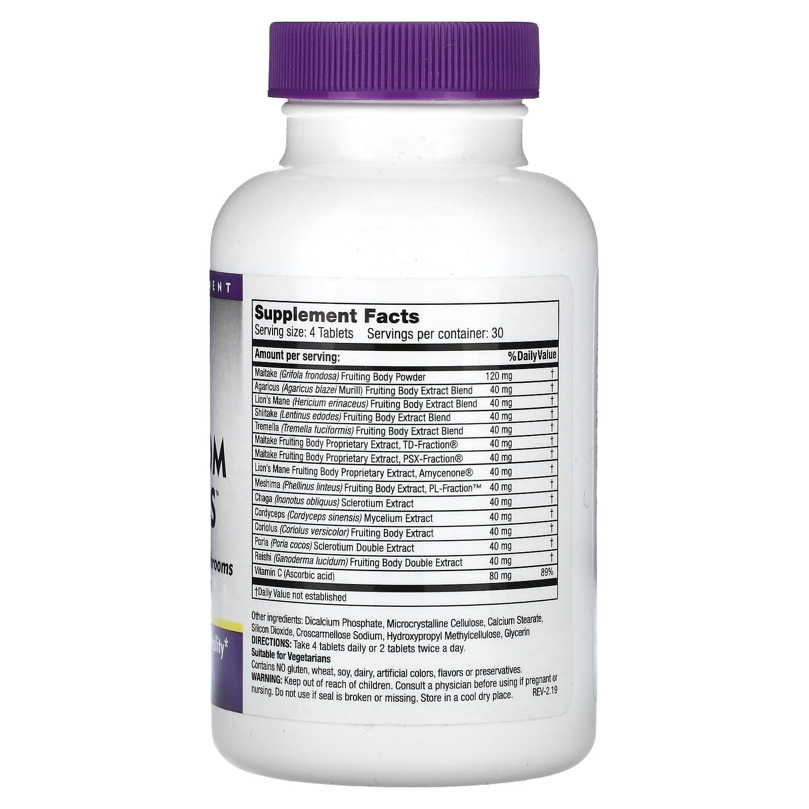 Mushroom Wisdom Mushroom Emperors - 120 Count | Health & Vitality