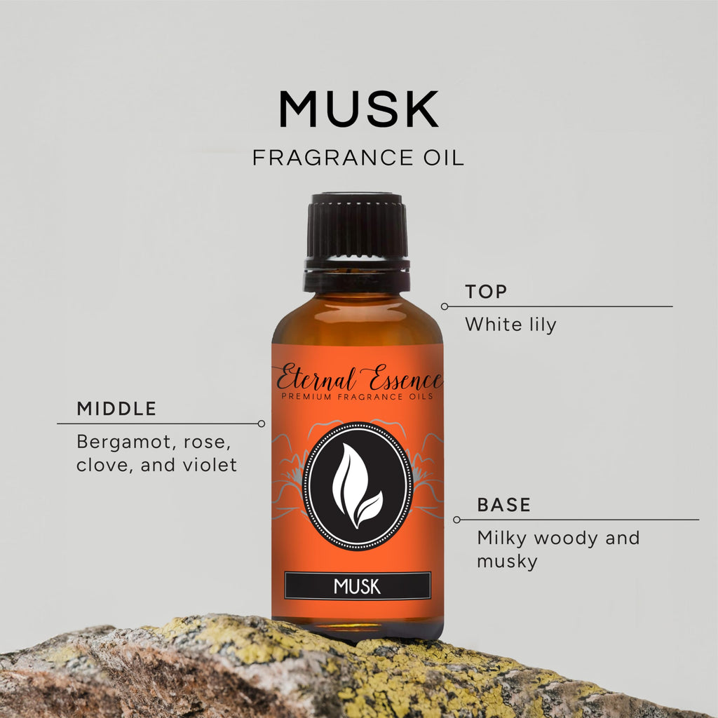 Musk Premium Grade Fragrance Oil - Scented Oil - 30ml | Eternal Essence
