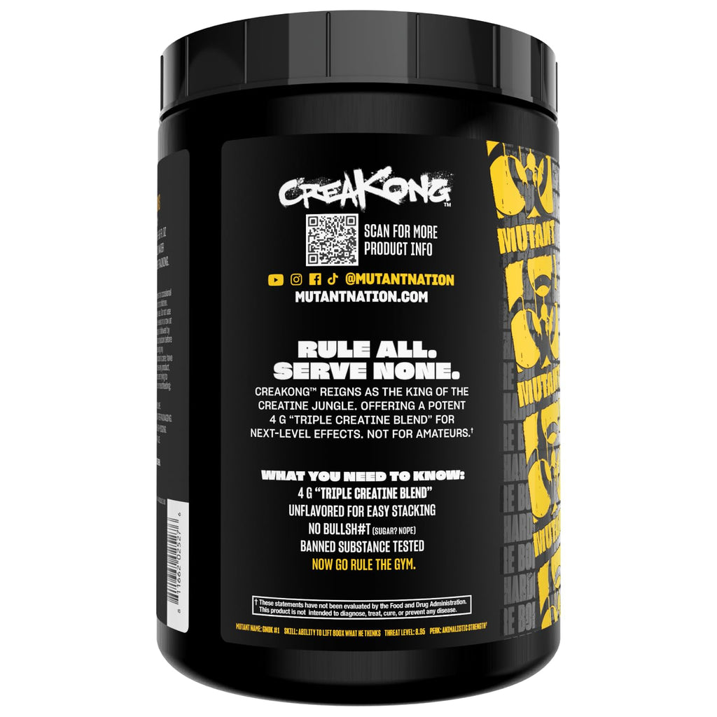 Mutant Creakong 300G – Pure Creatine Blend from World’s Leading Sources