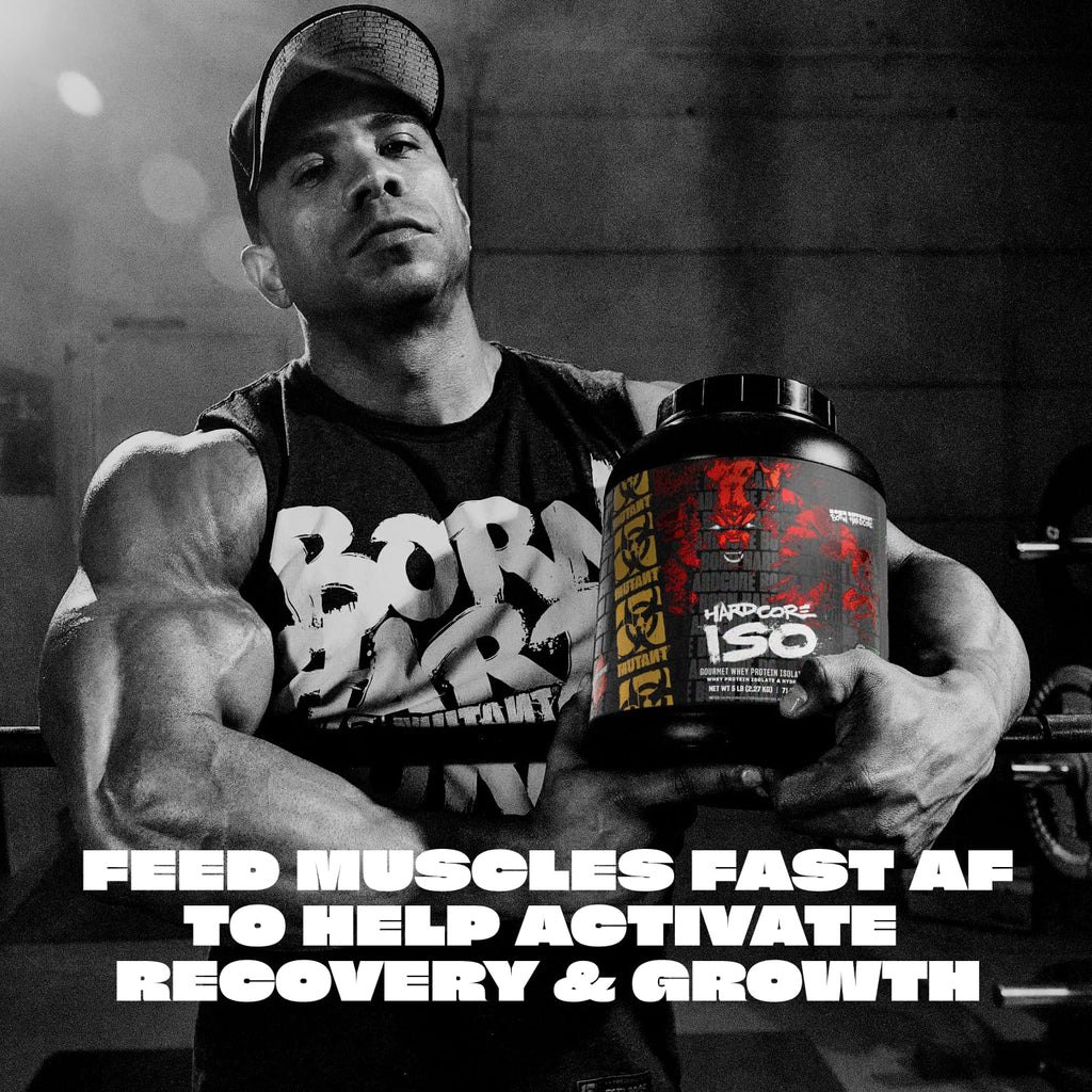 Mutant Harcode ISO Whey Protein Isolate Powder – 5 lb Peanut Butter Chocolate | Fast Absorption & 25g Protein Per Scoop