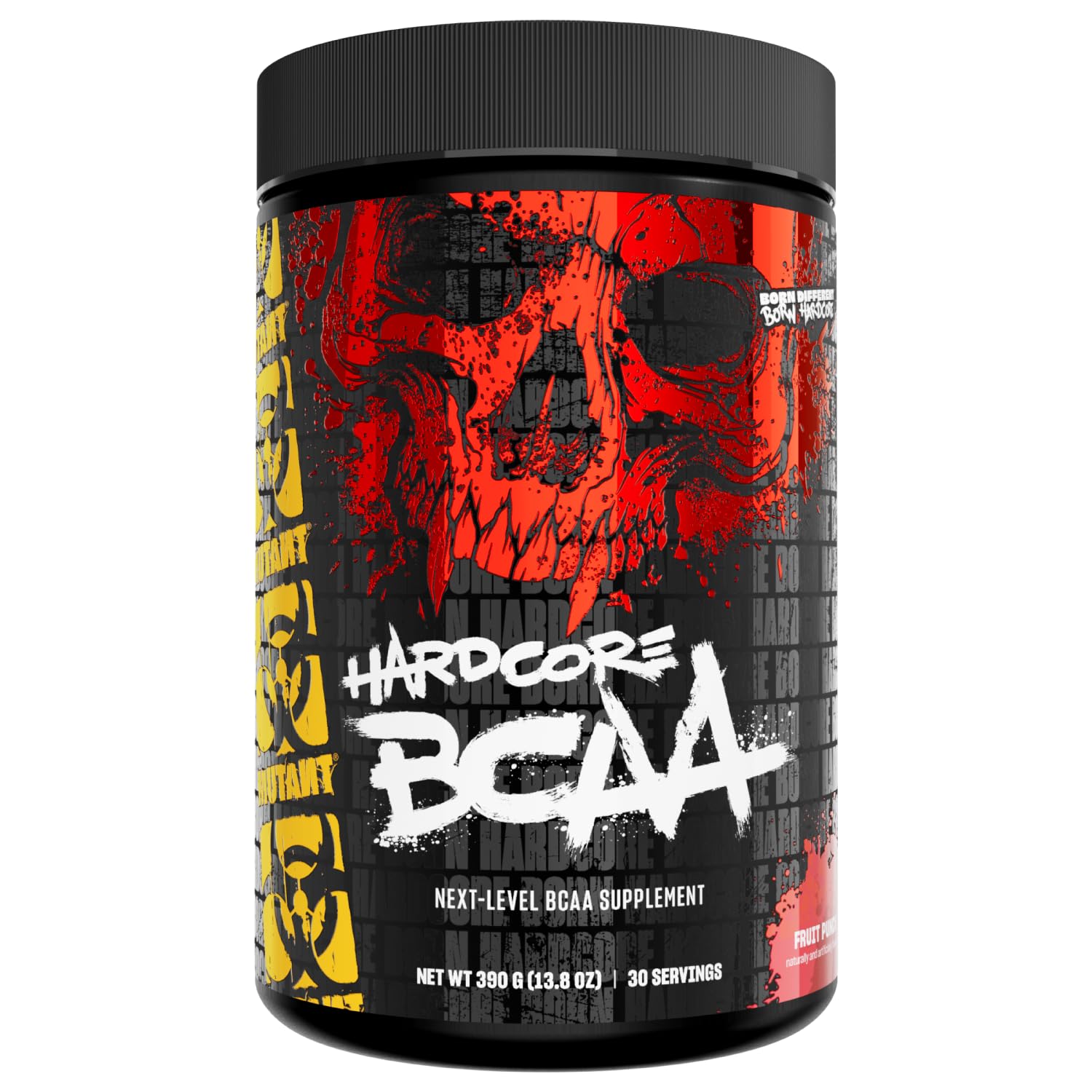 Mutant Hardcore BCAA – Hydration & Recovery | 30 Servings, Fruit Punch