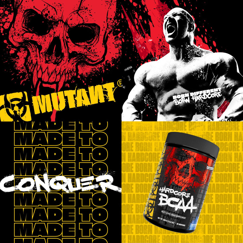 Mutant Hardcore BCAA – Hydration & Recovery | 30 Servings, Fruit Punch