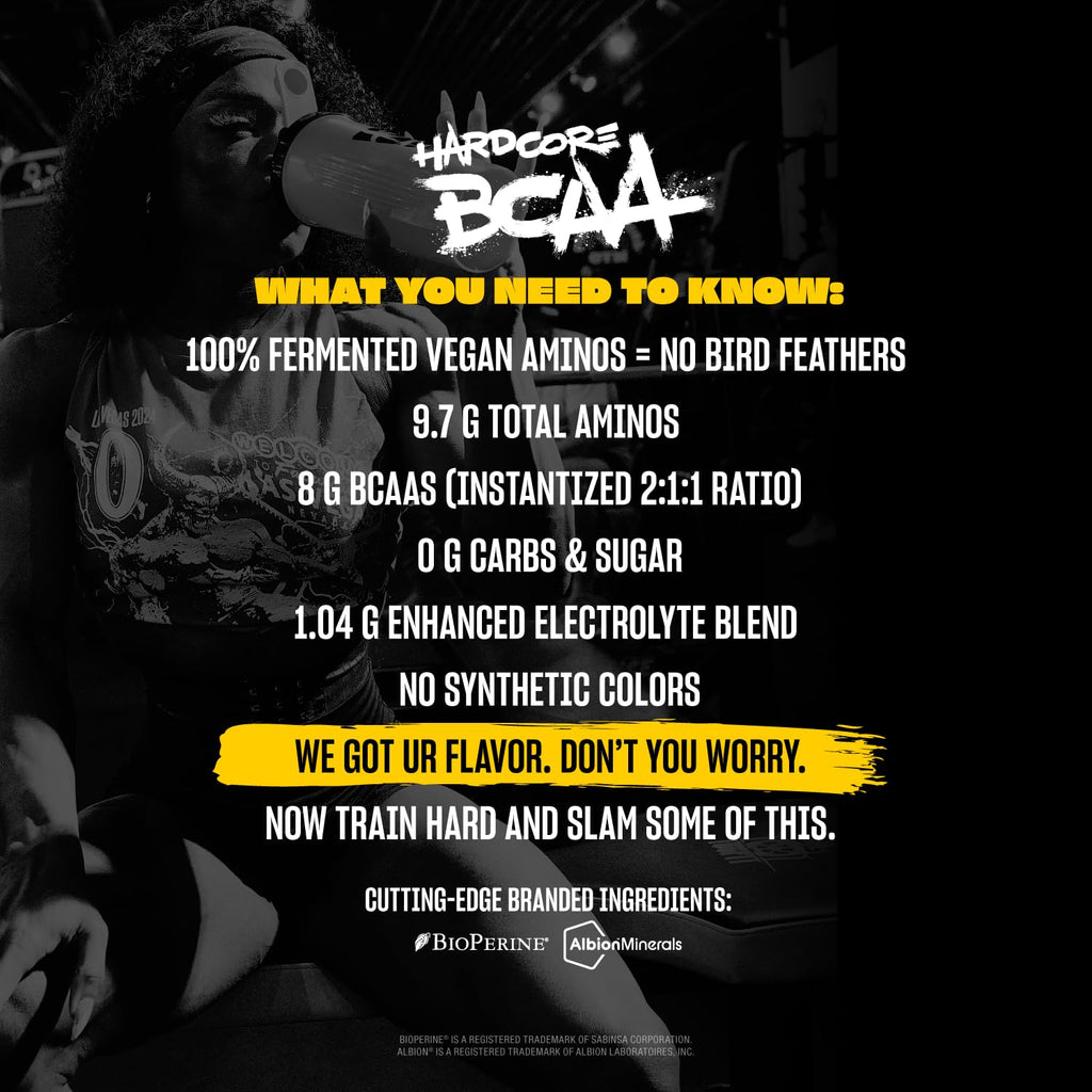 Mutant Hardcore BCAA - Hydration + Recovery (Watermelon, 30 Servings)