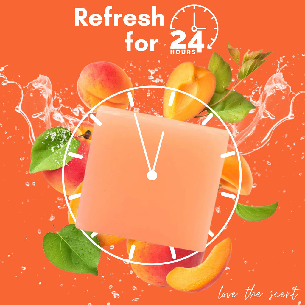 Muun Peach Yoni Soap Bar Pack 3 – pH Balance, Probiotics & Natural Ingredients