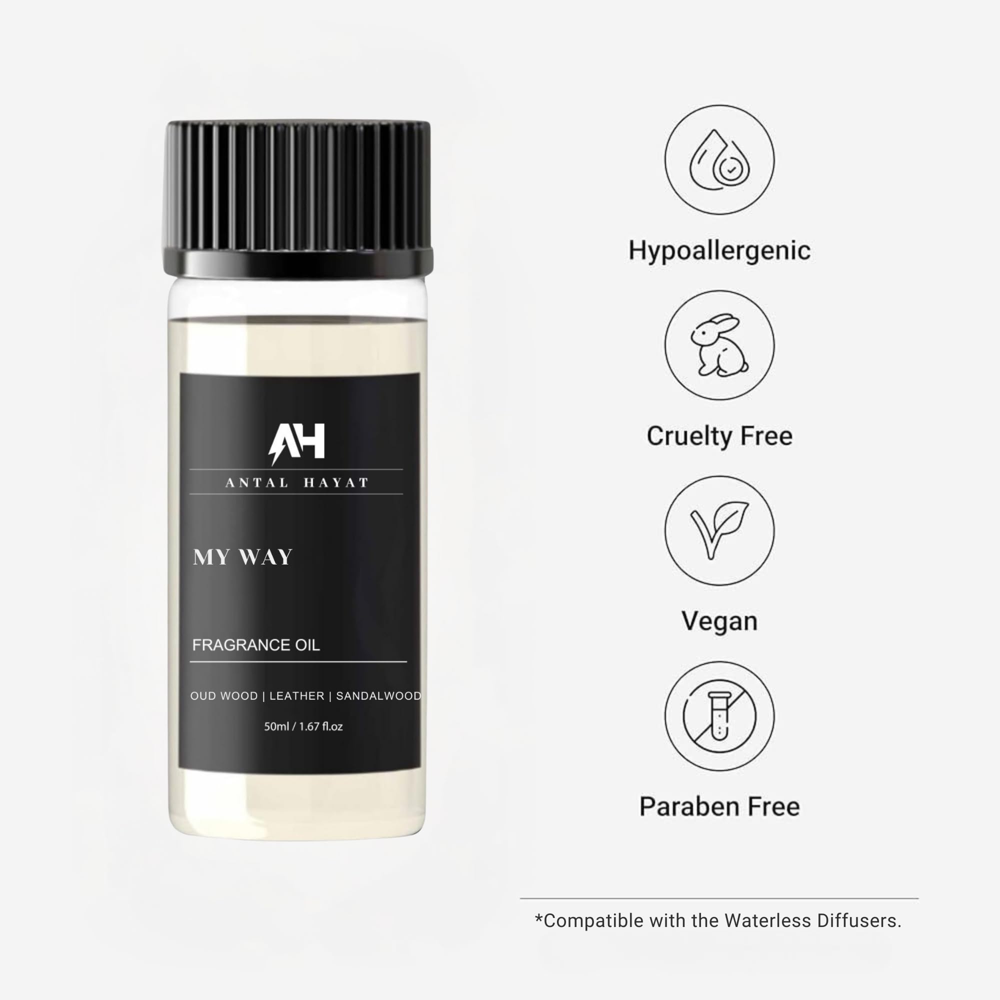 My Way Essential Oil Diffuser Oil 50ml | Antal Hayat | Luxury Home Scents