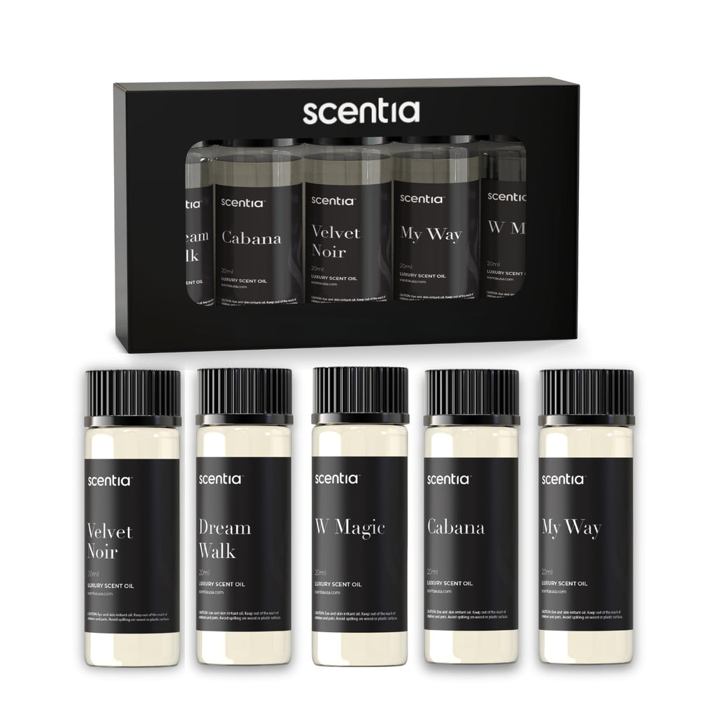My Way Hotel Diffuser Oil – 5x20ml Gift Set Inspired by Luxury 5-Star Hotels