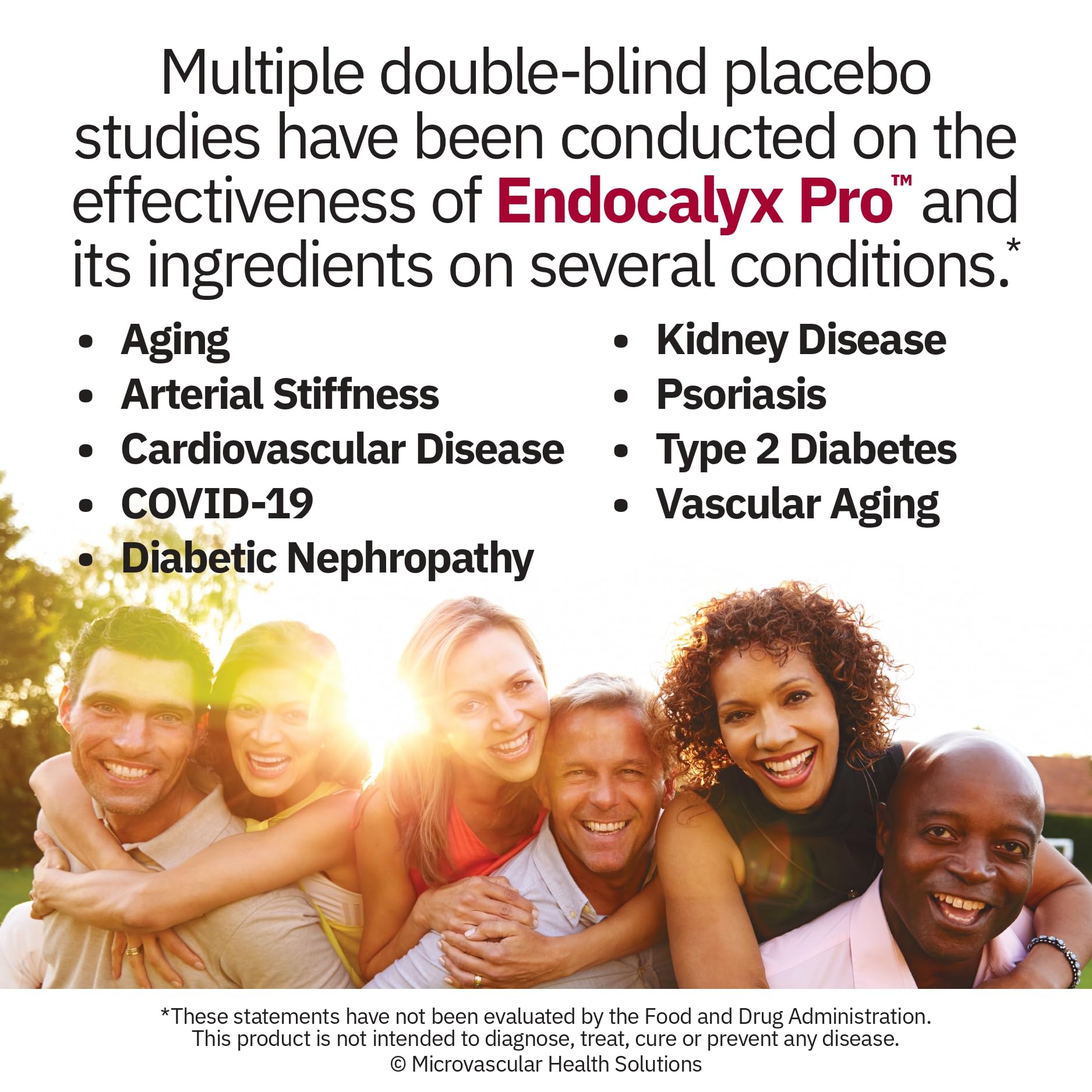 MYBODYRX Endocalyx Pro Supplement – Endothelial Glycocalyx Support, 120 Capsules, Patented Formula for Vascular & Microcirculation Health