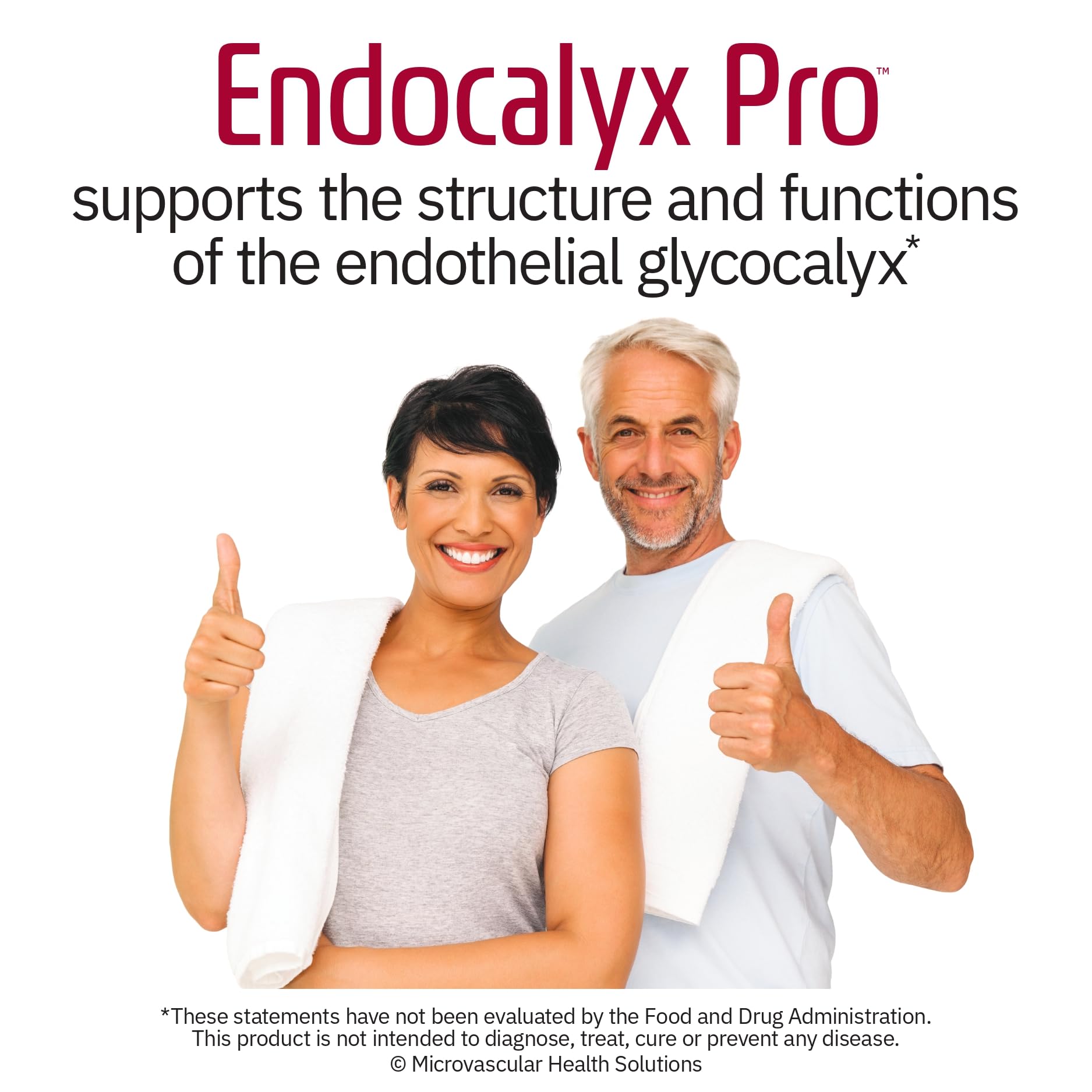 MYBODYRX Endocalyx Pro Supplement – Endothelial Glycocalyx Support, 120 Capsules, Patented Formula for Vascular & Microcirculation Health