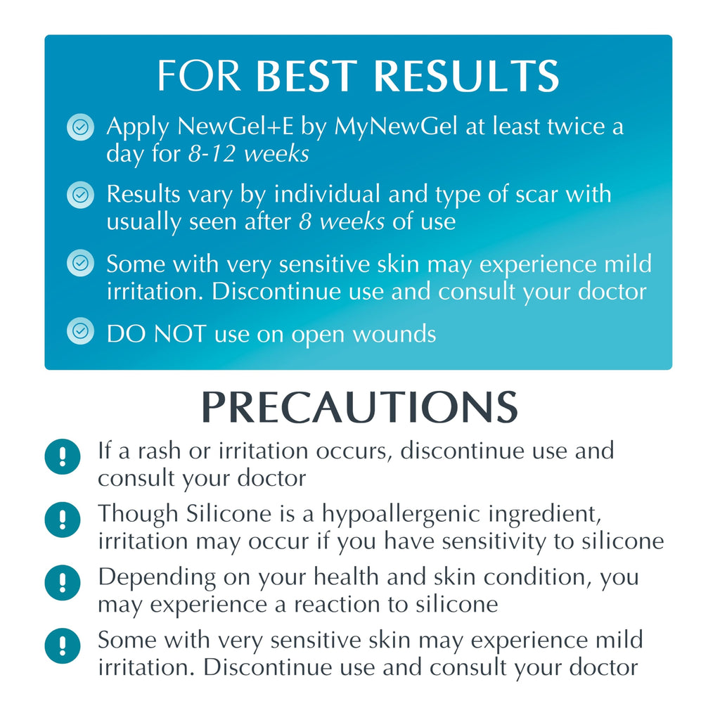 NewGel Plus Scar Gel by MyNewGel – Advanced Silicone Scar Treatment with Vitamin E (30 g)