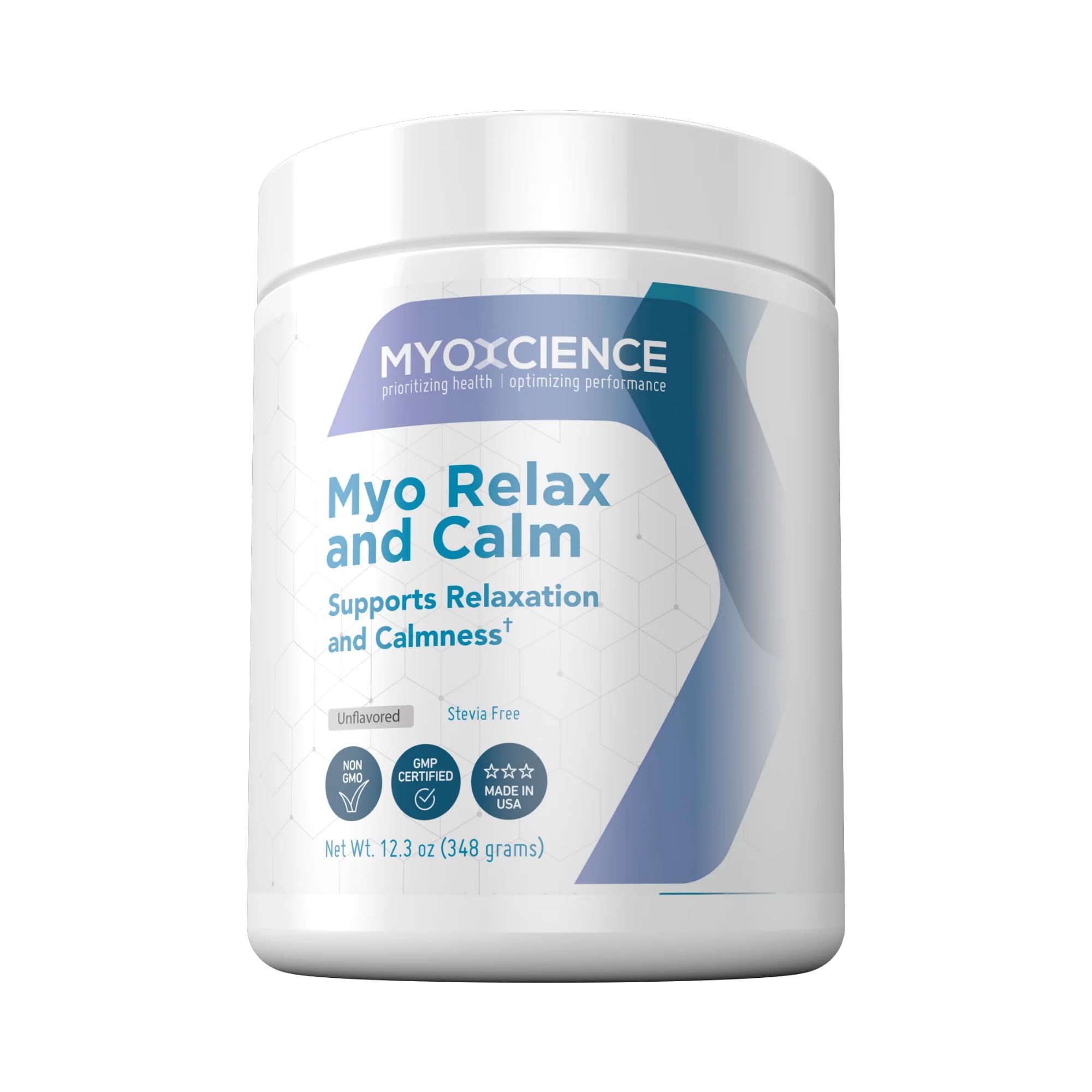 MYOXCIENCE Myo Relax & Calm – Sleep & Neurotransmitter Support (Unflavored, 60 Servings)