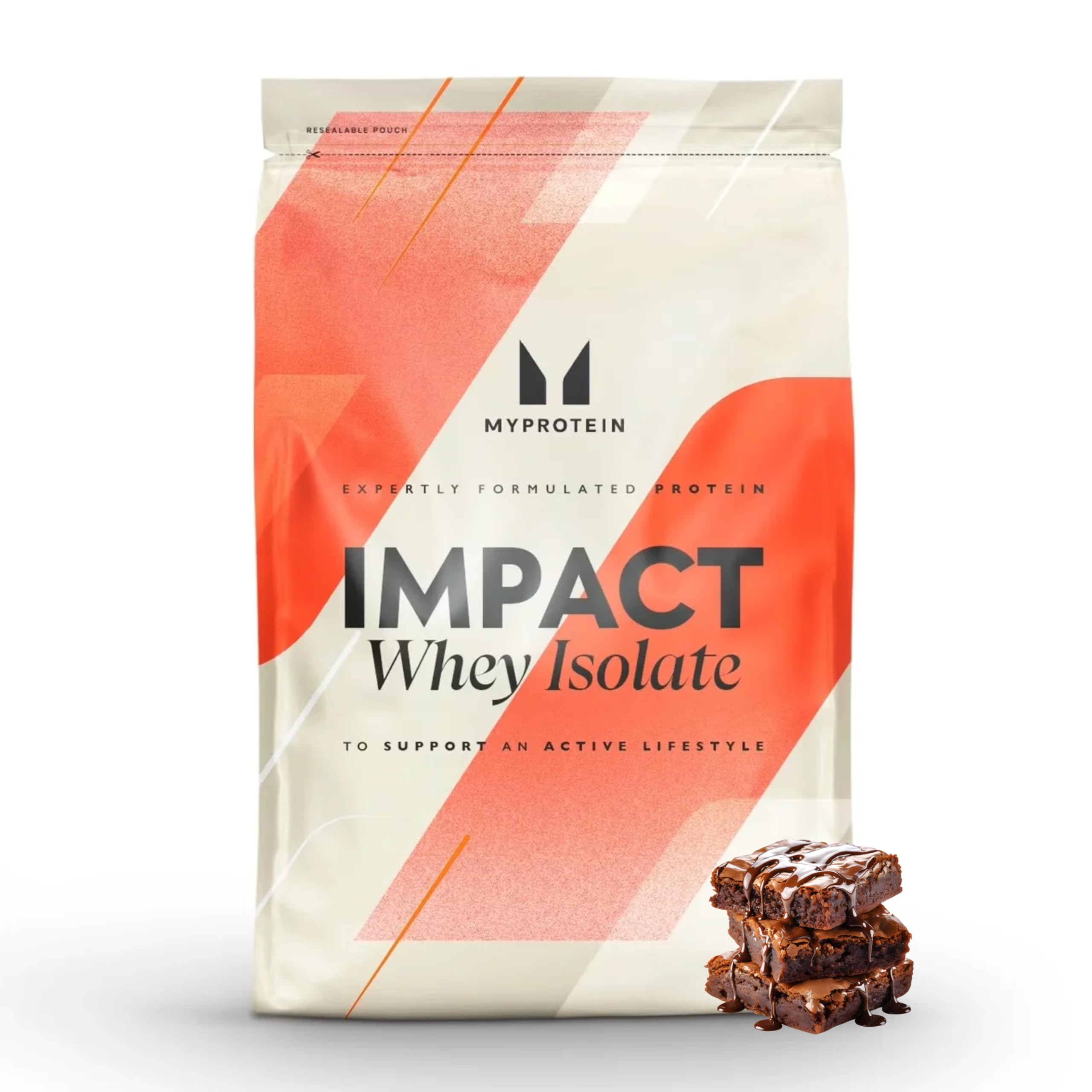 Myprotein Impact Whey Isolate – Chocolate Brownie, 5.5 lb | High-Protein Whey Isolate Powder