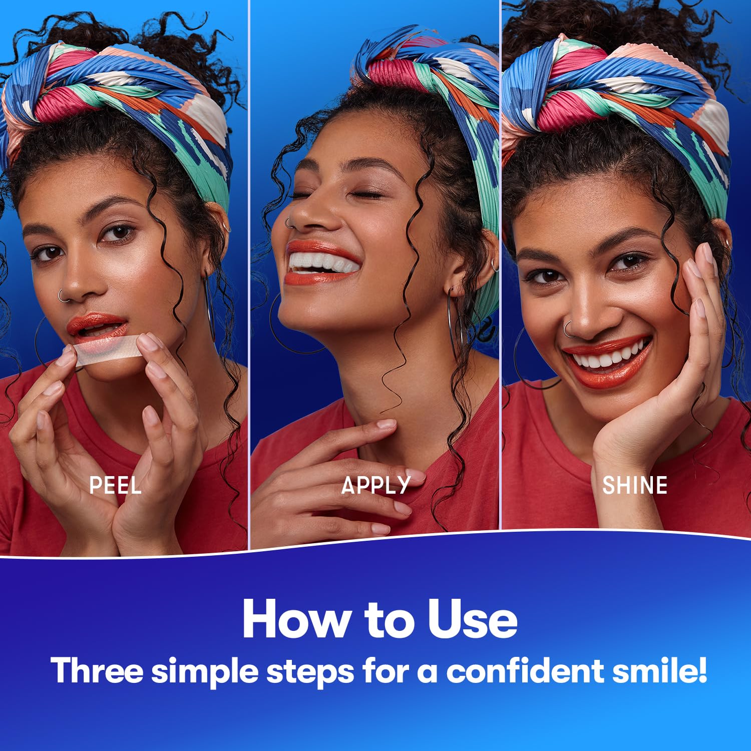 MySmile Teeth Whitening Strips - Hydroxyapatite-Infuse, Enamel-Safe, Non-Slip 14 Treatments Kit (28 Count)