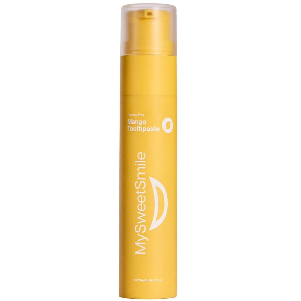MySweetSmile Mango Toothpaste – Fluoride-Free Enamel Strengthening | Dentist-Approved & IndyBest Award-Winning 60g