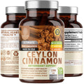 N1N Premium Ceylon Cinnamon 1200mg – 100% Organic Cinnamon Supplement | Supports Circulation, Brain & Joints | 120 Caps