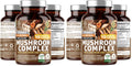 N1N Premium Mushroom Complex: 10x Powerful Mushrooms for Immunity, Brain & Energy - 60 Veg Caps (Pack of 2)