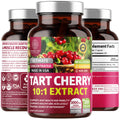 N1N Premium Tart Cherry Extract Capsules - 200 Veg Caps, 3000 mg | Joint Health & Antioxidant