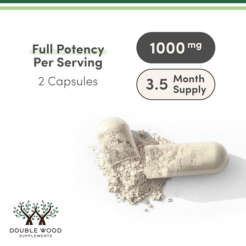 NAC N-Acetyl Cysteine 1000mg - 210 Capsules | Double Wood