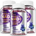 3 Pack NAD Gummies for Women - 500mg NAD, Vegan, Sugar-Free, Blueberry