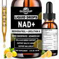 NAD+ Liquid Drops with Urolithin A – Extra Strength Liposomal NAD Supplement for Women & Men | CoQ10, Resveratrol, Alpha Lipoic Acid & Astaxanthin