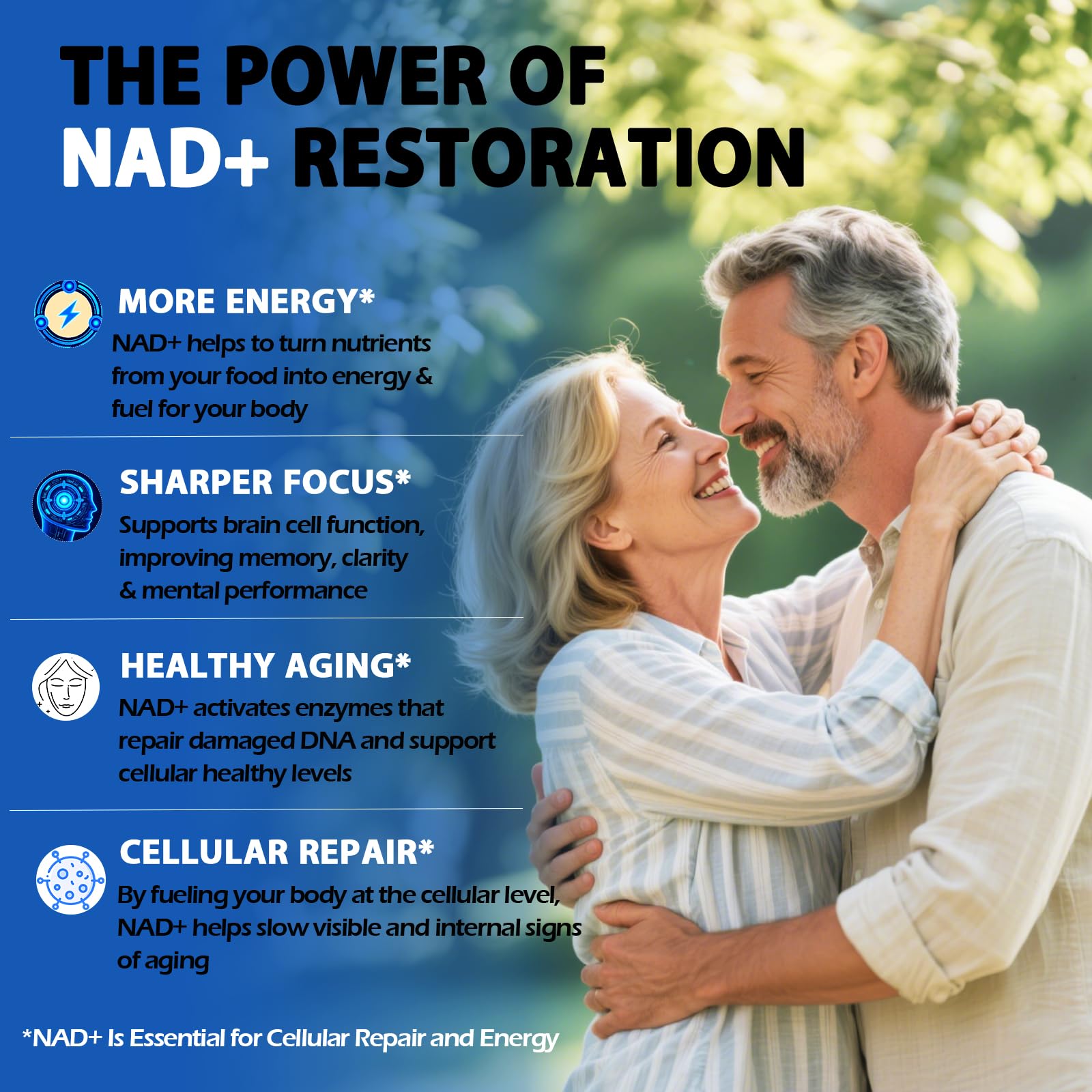 NAD+ Liquid Drops with Urolithin A – Extra Strength Liposomal NAD Supplement for Women & Men | CoQ10, Resveratrol, Alpha Lipoic Acid & Astaxanthin