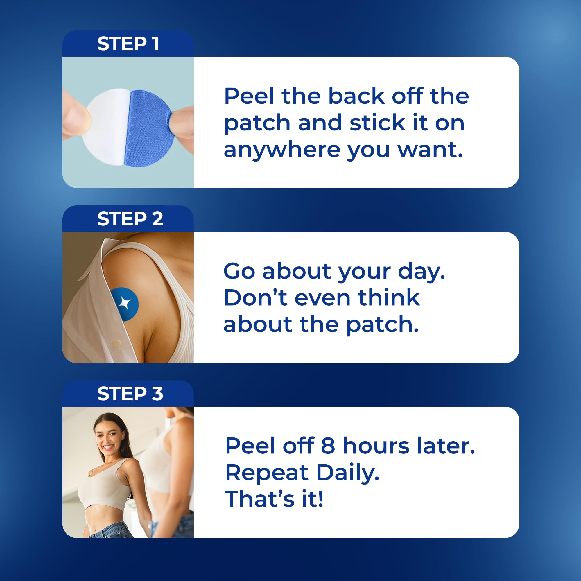 Ledisa NAD Patches for Energy & Healthy Aging | NAD+ Patch with CoQ10 & Nicotinamide