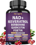 NAD Resveratrol Liposomal NAD+ Booster with Berberine & Quercetin | USA