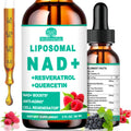 NAD Supplements for Women & Men | Liposomal NR NAD+ 900mg + Resveratrol