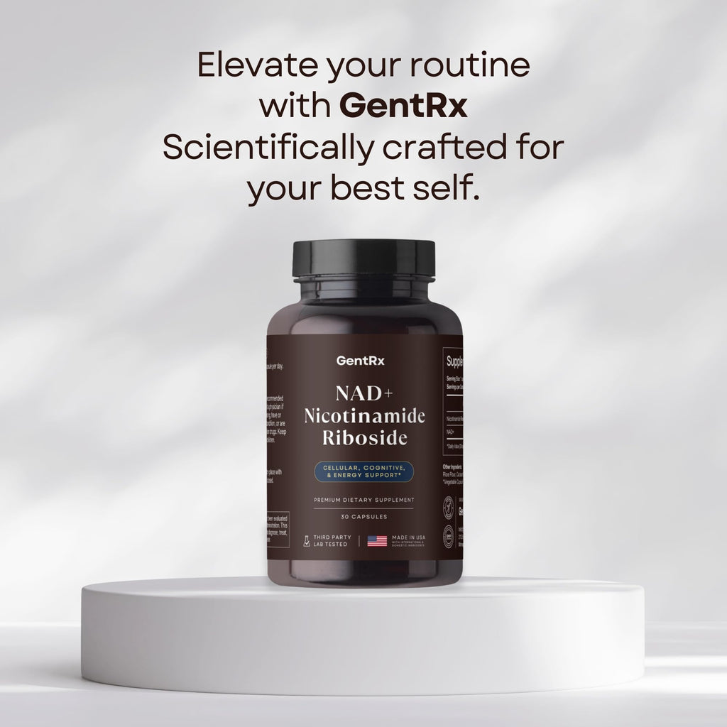 NAD+ & NR Supplement - Third-Party Tested, USA Made, 30-Day Supply