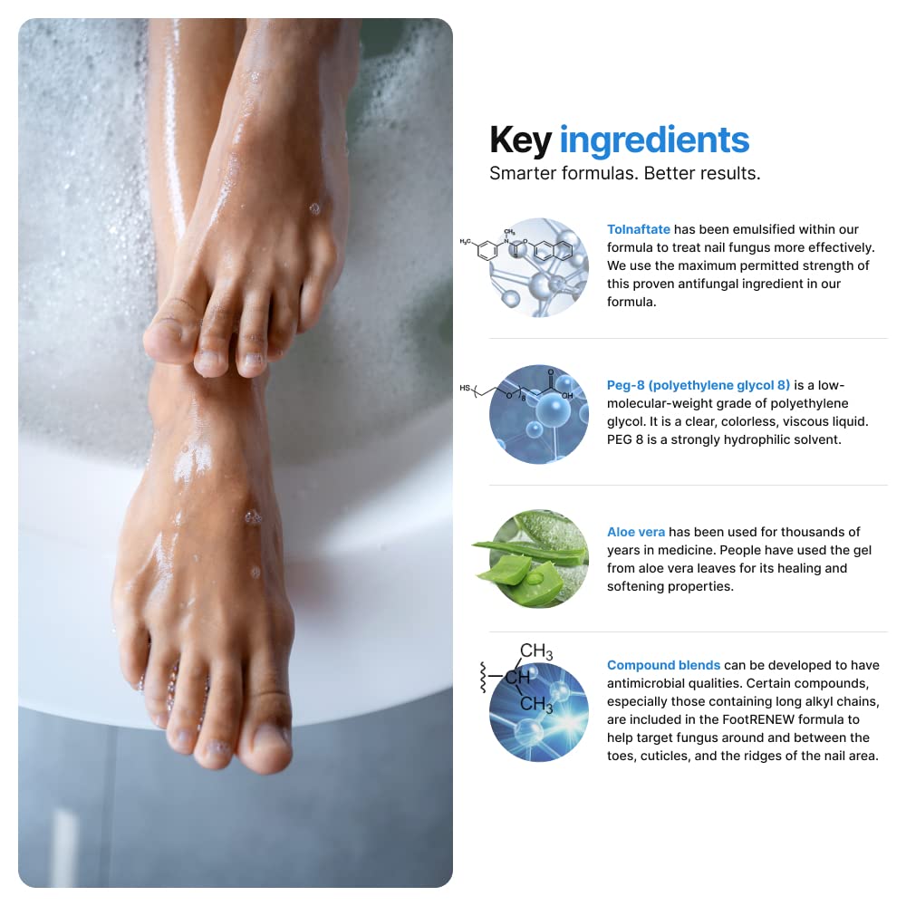 NailRENEW Antifungal – Pro Strength Toe Nail Treatment with Targeted Delivery