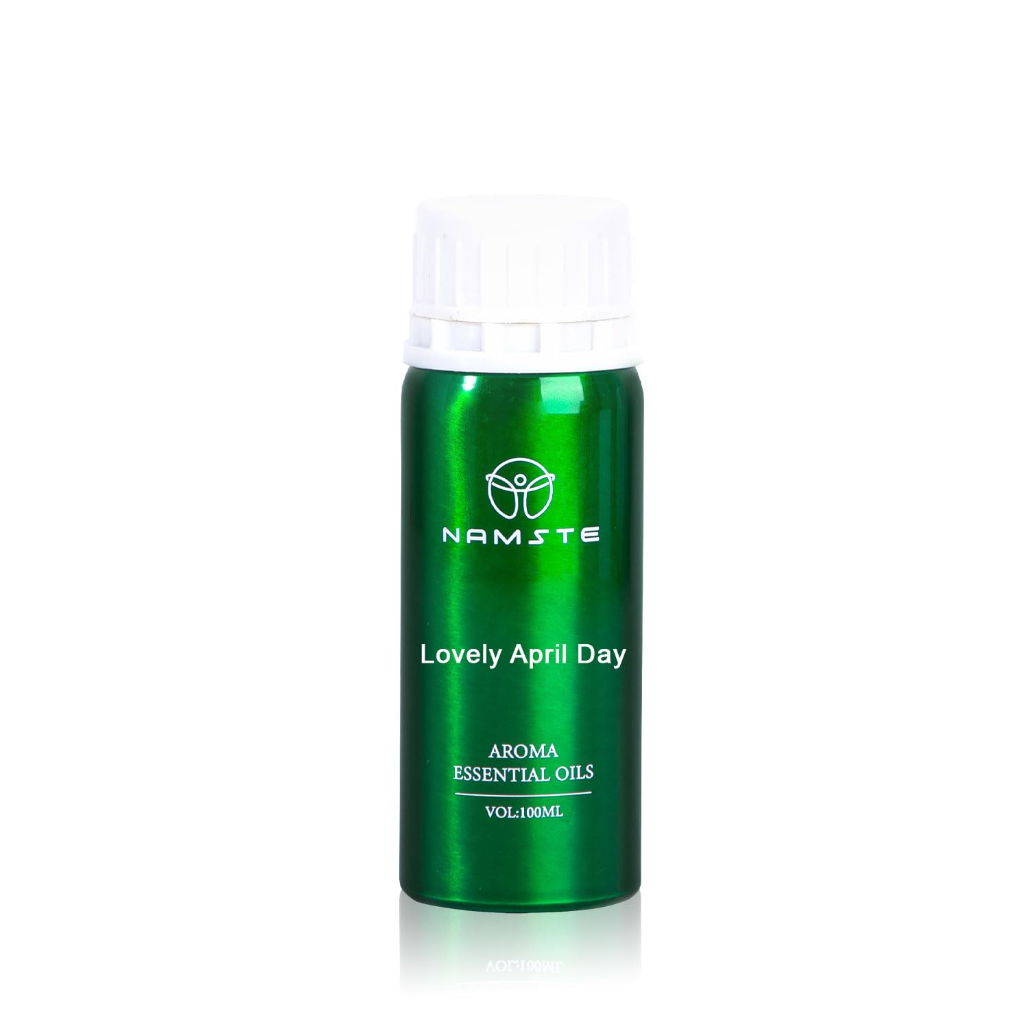NAMSTE Lovely April Day Essential Oil for Diffusers – Citrus Orange & Lemon, Musk & Cedarwood
