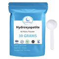 99.5% Pure Nano Hydroxyapatite Powder – DIY Toothpaste, Teeth Whitening & Soap (30g)