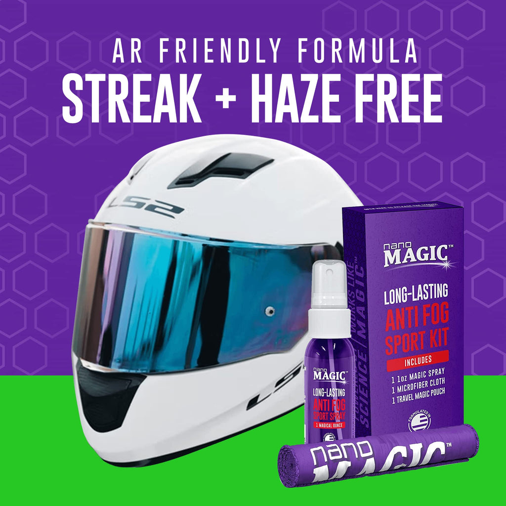 Nano Magic Anti Fog Sport Spray 1oz Travel Kit - No Streaks