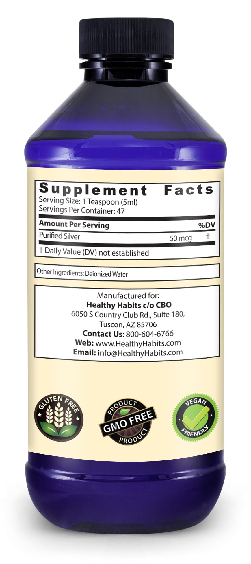 Healthy Habits Silver Defense Nano Silver Immune Support
