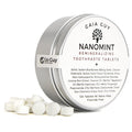 NanoMint - Remineralizing Toothpaste Tablets | Nano Hydroxyapatite | Fluoride-Free | 124 Tabs | Eco-Friendly Travel Tin
