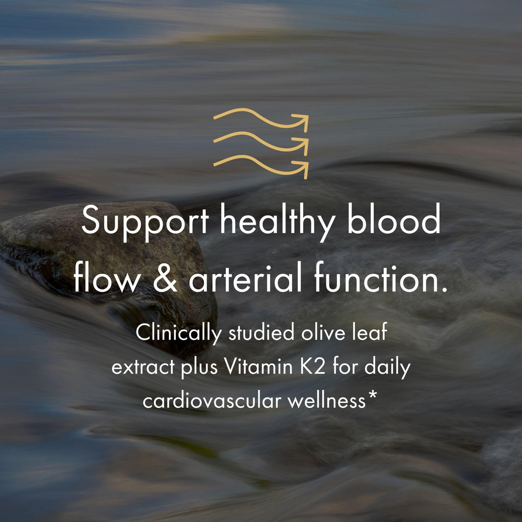 NAOMI BP Advanced: 1000mg Olive Leaf Extract + 180mcg Vitamin K2 | Cardiovascular Support