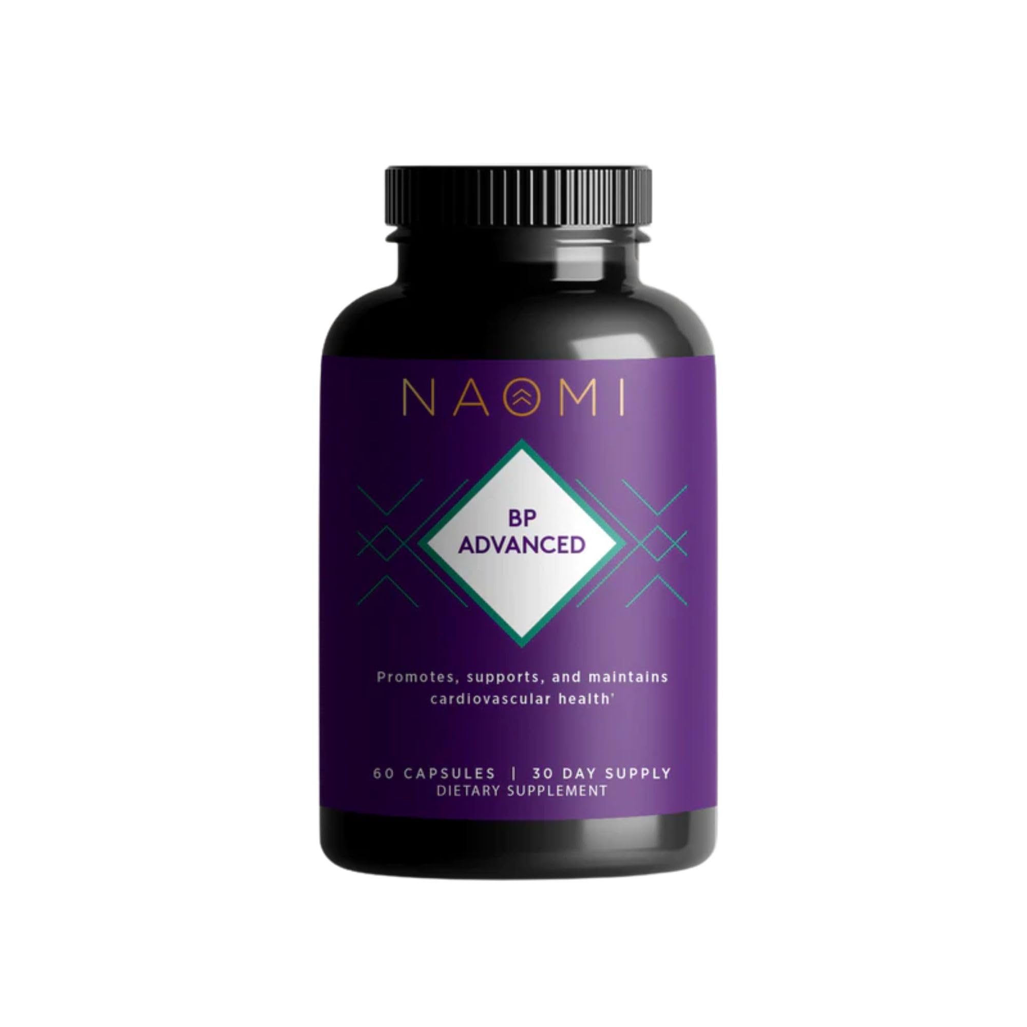 NAOMI BP Advanced: 1000mg Olive Leaf Extract + 180mcg Vitamin K2 | Cardiovascular Support