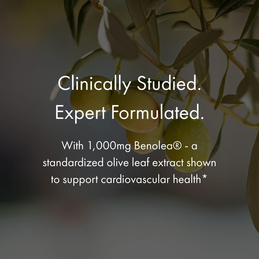 NAOMI BP Advanced: 1000mg Olive Leaf Extract + 180mcg Vitamin K2 | Cardiovascular Support