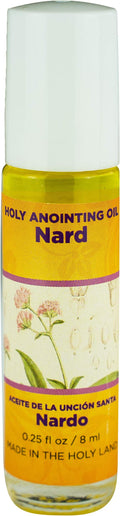 Nard Holy Land Anointing Oil from Jerusalem – 1/4 oz Roller Bottle | Locally Sourced Herbs & Essences | Gift for Pastors, Priests, Rabbis & Clergy