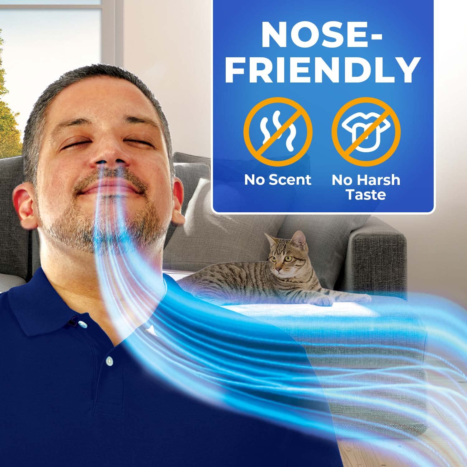 Nasacort 24HR Allergy Nasal Spray for Adults – Non-Drowsy, Alcohol-Free (60 Sprays)