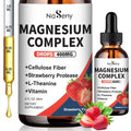NaSeny Magnesium Glycinate Liquid 400mg – High Absorption Magnesium Complex with B6, D, C for Sleep, Muscle & Nerve Health | Non-GMO Vegan Gluten-Free
