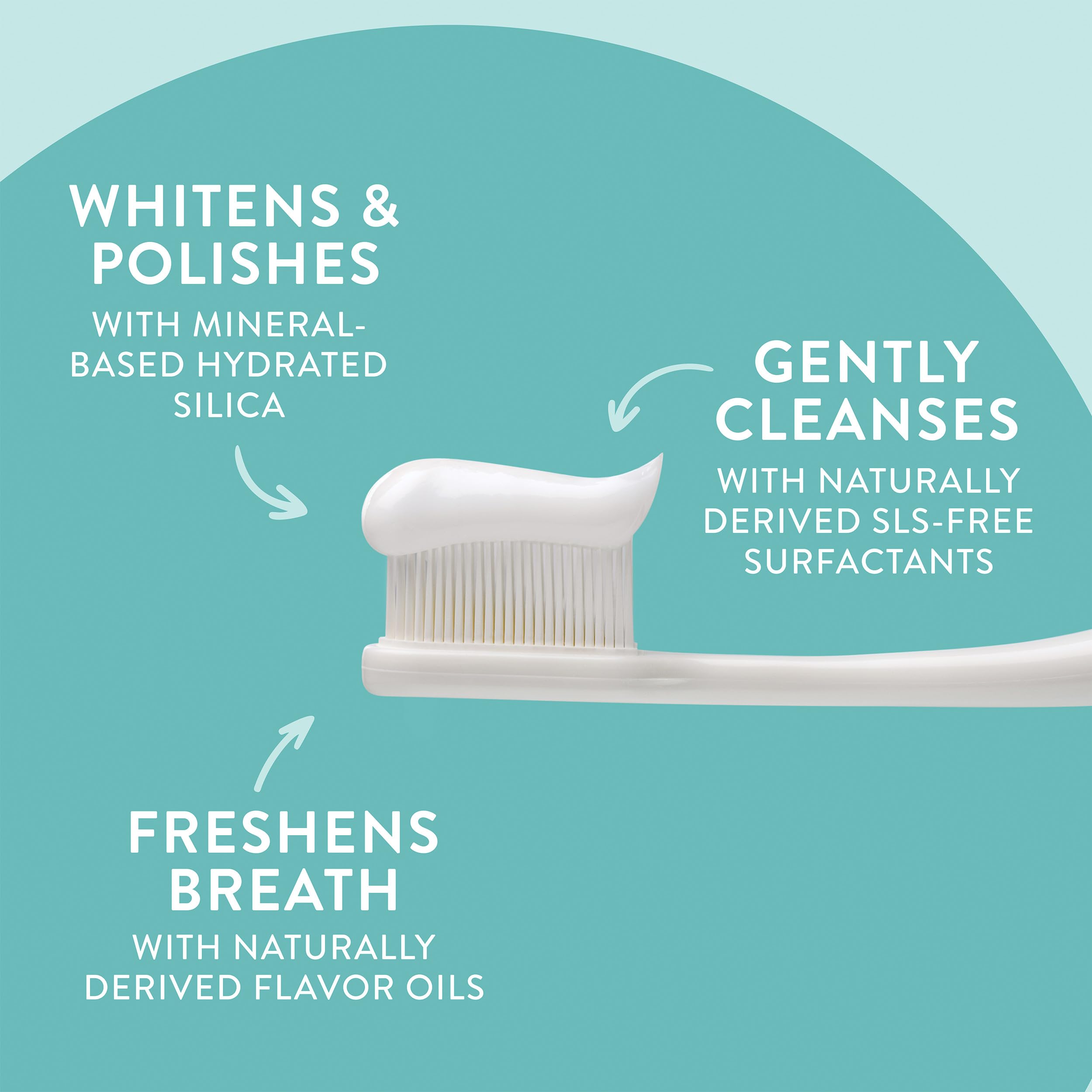 Native Fluoride-Free Whitening Toothpaste 4.1oz (3-Pack) – Wild Mint & Peppermint Oil