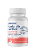 NativePath Krill Oil 500mg + Astaxanthin 200mcg | Phospholipid Omega-3 EPA/DHA, 30 Softgels